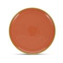 Žalios spalvos/oranžinės spalvos iš akmens masės lėkštė ø 26 cm Duo – ONA