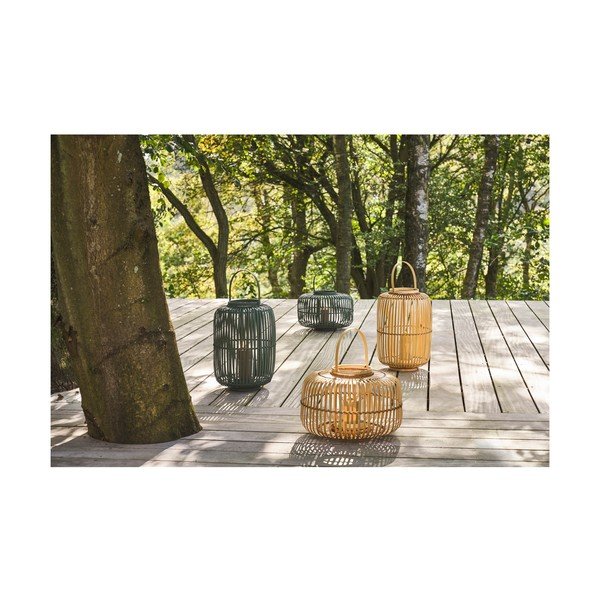 Žibintas iš bambuko (aukštis 40 cm) Alia – Villa Collection-image-1