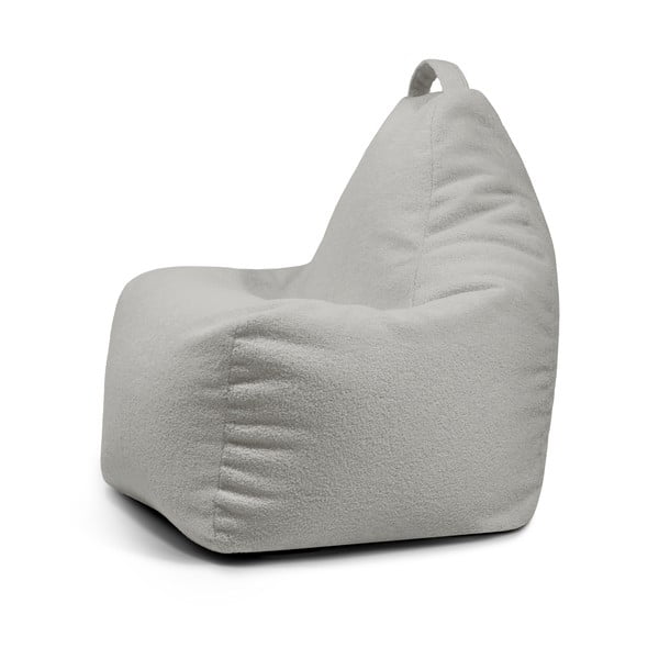 Šviesiai pilkos spalvos iš boucle sėdmaišis Play Amuse – SLOWDOWN