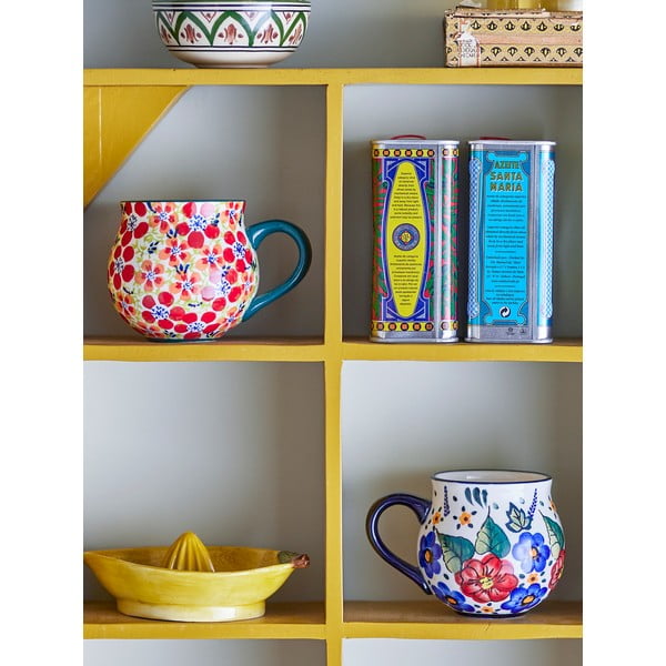 Iš akmens masės puodeliai 2 vnt. 330 ml Florist – Bloomingville-image-1