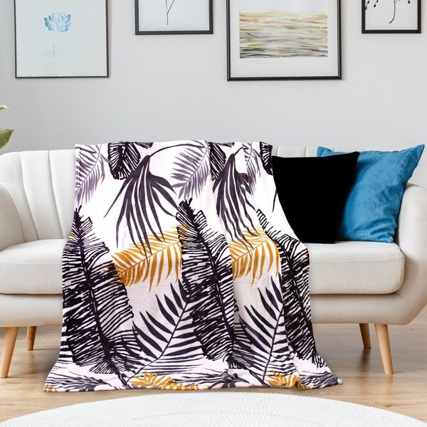 Mikropluošto pledas DecoKing Jungle Fern, 150 x 200 cm-image-1