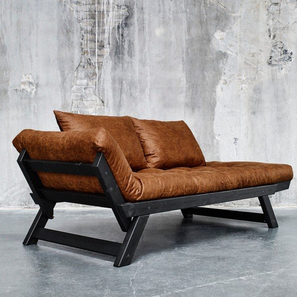 "Karup Vintage Bebop" sofa juoda/šoko-image-3