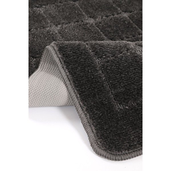 Antracito spalvos vonios kilimėliai 2 vnt. 50x80 cm Kareli – Foutastic-image-3
