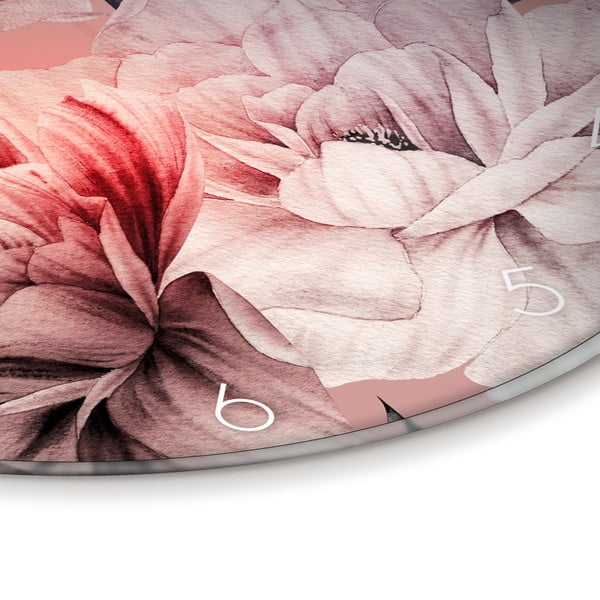 Stiklinis sieninis laikrodis ø 30 cm - Styler-image-4