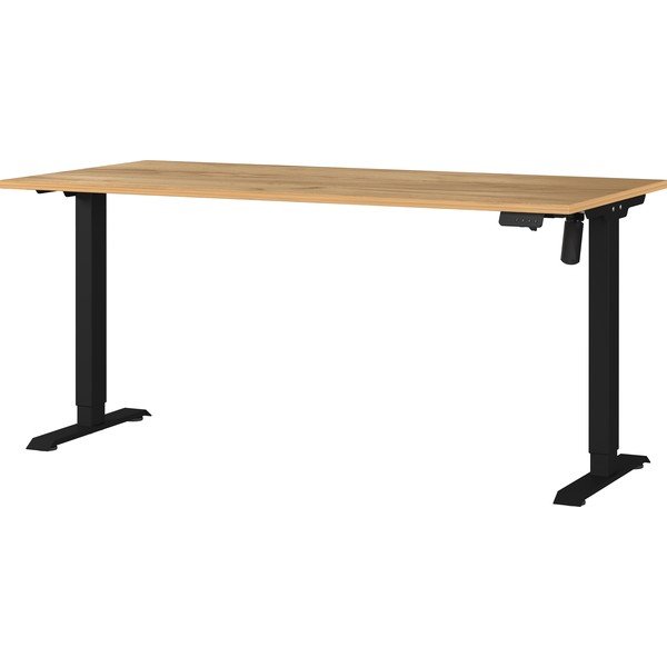Elektra reguliuojamas aukštis rašomasis stalas 80x160 cm Boras – Germania-image-2