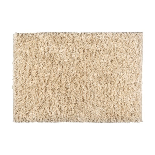Smėlio spalvos tekstilinis vonios kambario kilimėlis 60x90 cm Lanas - Wenko