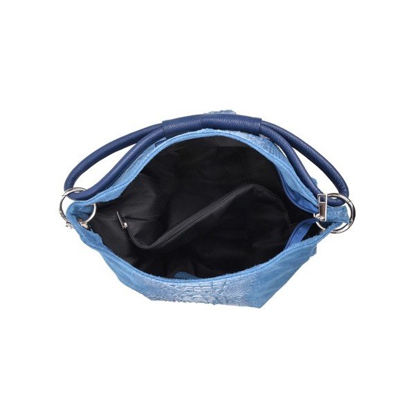 Mėlyna odinė rankinė Luisa Vannini Zunna-image-3