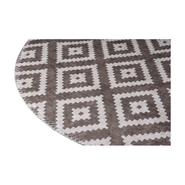 Skalbiamas kilimas šviesiai rudos spalvos 160x230 cm – Vitaus-image-2