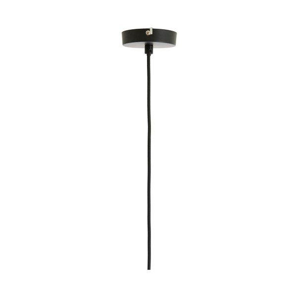 Taupe spalvos kabantis šviestuvas ø 10 cm su tekstiliniu gaubtu Malaika – Light & Living-image-4
