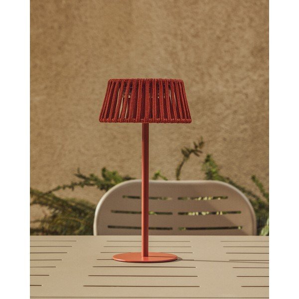 Stalinis/nešiojamas lauko šviestuvas LED saulės baterijos (aukštis 30 cm) Aldet – Kave Home-image-1
