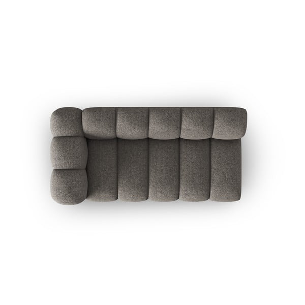 Modulinė sofa tamsiai pilkos spalvos (su kairiuoju kampu) Lupine – Micadoni Home-image-2