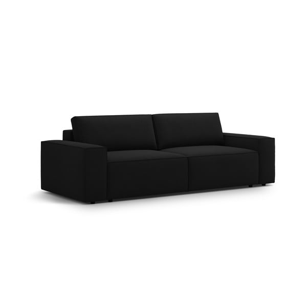Sulankstoma sofa juodos spalvos 247 cm Jodie – Micadoni Home-image-2