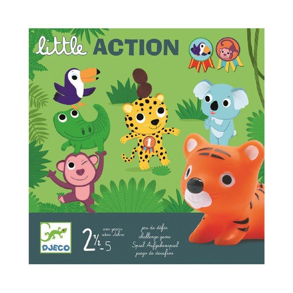 Vaikiškas stalo žaidimas Djeco Action Jungle-image-3