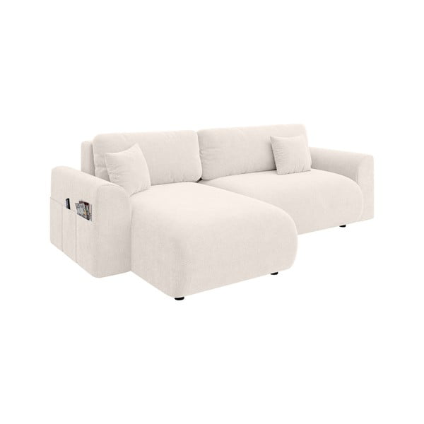 Sulankstoma kampinė sofa baltos spalvos (kintama) Lorine – Ropez-image-3