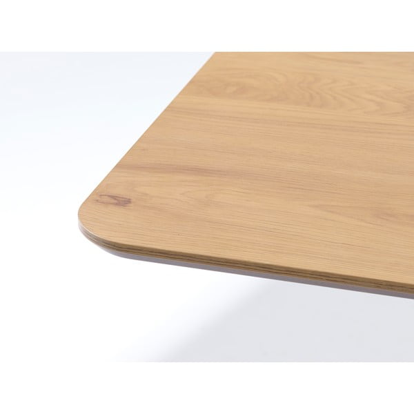Valgomojo stalas su ąžuolo dekoro stalviršiu 100x200 cm Cesura – Unique Furniture-image-2