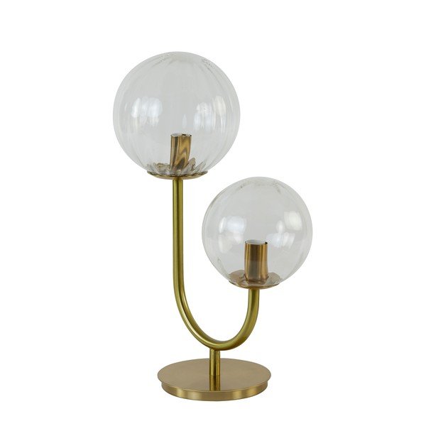 Aukso spalvos stalinis šviestuvas (aukštis 43 cm) Magdala - Light & Living-image-2