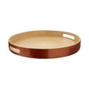 Bronzos spalvos bambukinis serviravimo dubuo Premier Housewares, ⌀ 35 cm