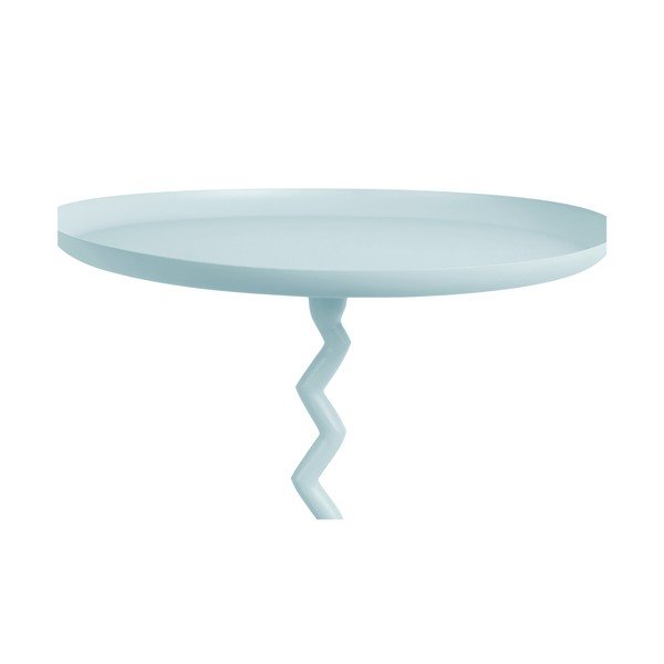 Iš metalo apvalios formos šoninis stalas ø 40 cm Zig Zag – Leitmotiv-image-2