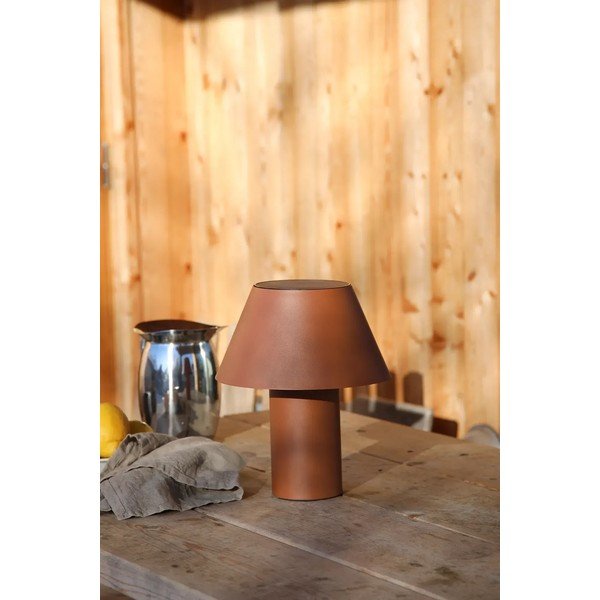 Stalinis lauko šviestuvas LED su pritemdymo funkcija saulės baterijos/USB ø 25 cm Vivo – Markslöjd-image-1