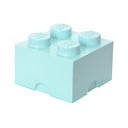 Šviesiai mėlyna kvadratinė daiktadėžė LEGO®