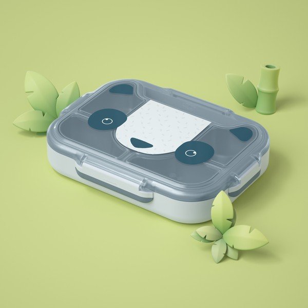 Vaikų užkandžių dėžutė Wonder Blue Panda - Monbento-image-1