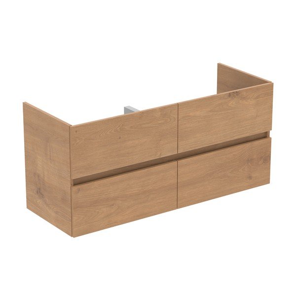 Pakabinama spintelė po kriaukle natūralios spalvos iš ąžuolo 120x55 cm Eurovit+ – Ideal Standard-image-2