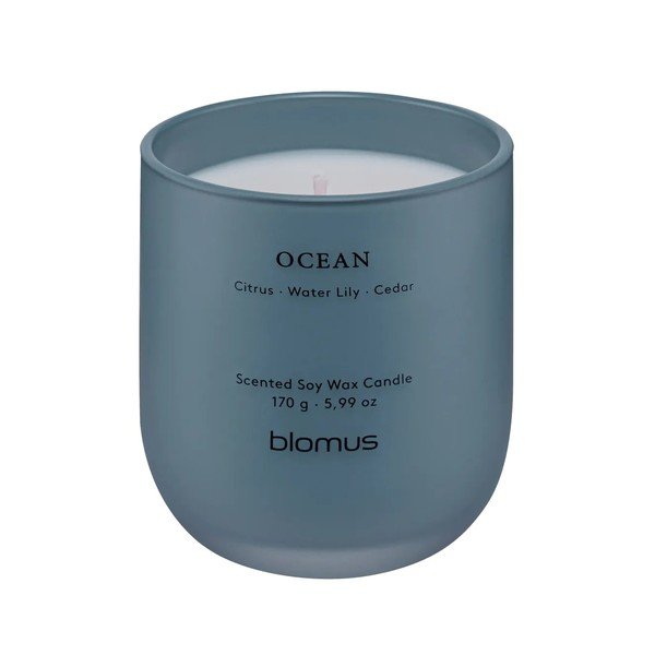 Aromatinė žvakė iš sojų vaško degimo laikas 35 h Tuoksu Ocean – Blomus