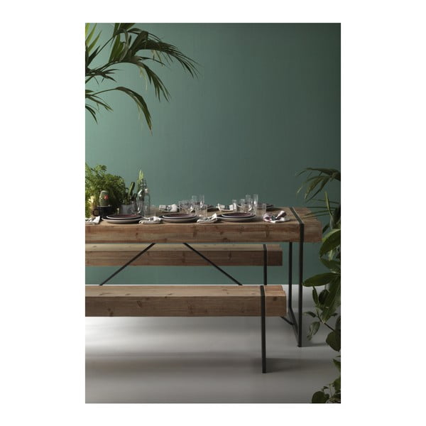 Valgomojo stalas su metalinėmis kojomis Geese Robust, 200 x 90 cm-image-1