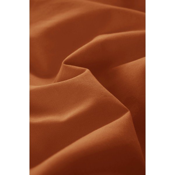 Terakotos spalvos iš organiškos medvilnės viengulė patalynė 140x200 cm Zack – Jotex-image-3