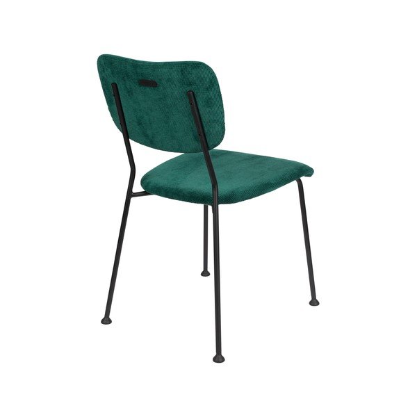 Tamsiai žalios spalvos valgomojo kėdės, 2 vnt. Benson - Zuiver-image-4