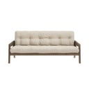 Smėlio spalvos sofa lova 204 cm Grab - Karup Design