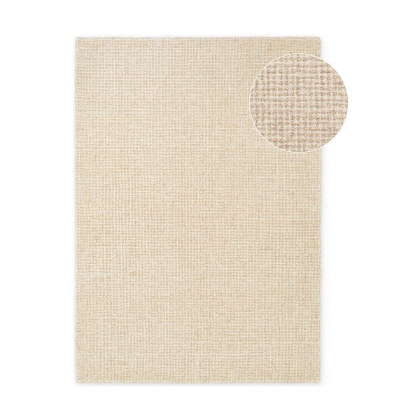 Natūralios spalvos iš vilnos kilimas 120x170 cm Eloise – Hanse Home