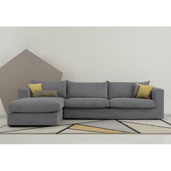 Kampinė sofa tamsiai pilkos spalvos (su kairiuoju kampu) Asgard – Scandic-image-1