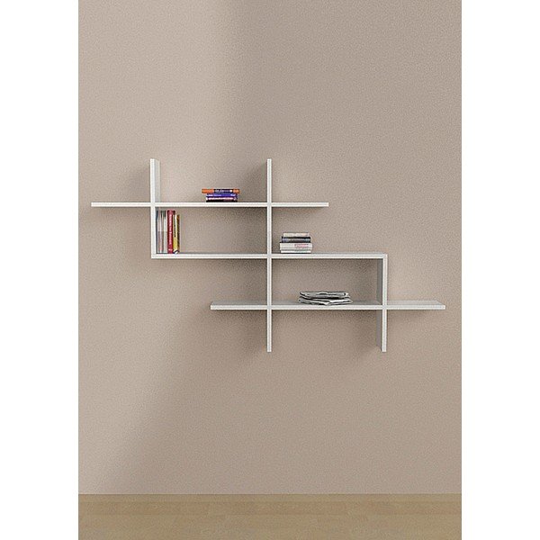 Lentyna "Estuary Wall", balta-image-1