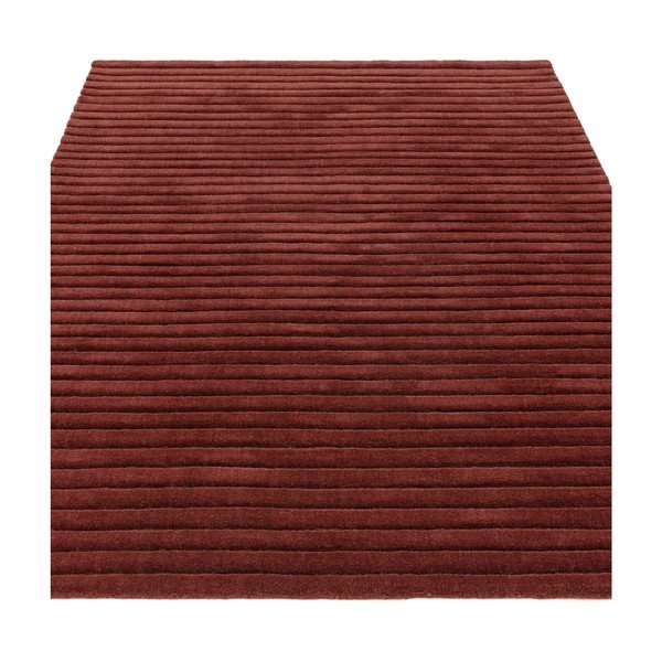Rankų darbo bordo spalvos iš vilnos kilimas 120x170 cm – Asiatic Carpets-image-2