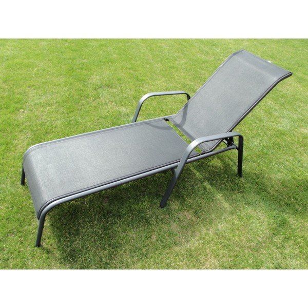 Juodas metalinis sodo gultas - Rojaplast-image-1