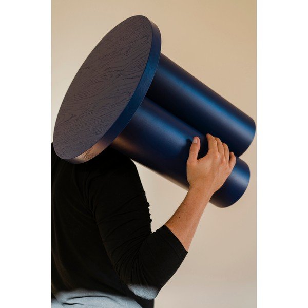 Mėlynos spalvos taburetė Oly – noo.ma-image-4