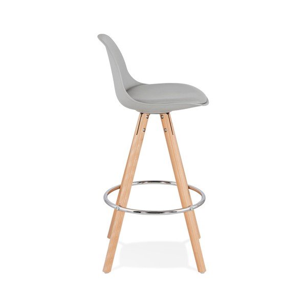 Pilka baro kėdė Kokoon Anau, sėdynės aukštis 64 cm-image-4