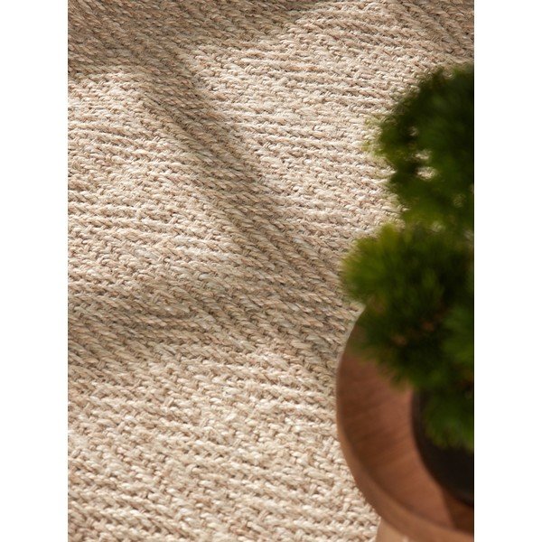 Rankų darbo natūralios spalvos iš džiuto kilimas 200x300 cm Mirabelle – Villeroy&Boch-image-3