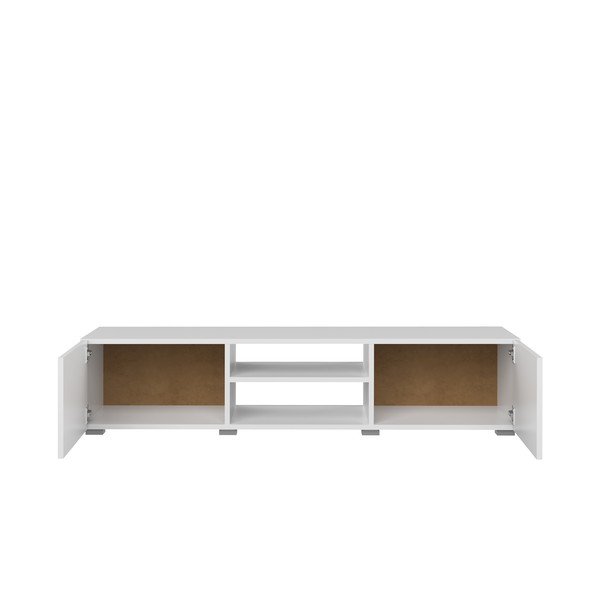 Baltas TV staliukas 140x31 cm Podium - TemaHome -image-3