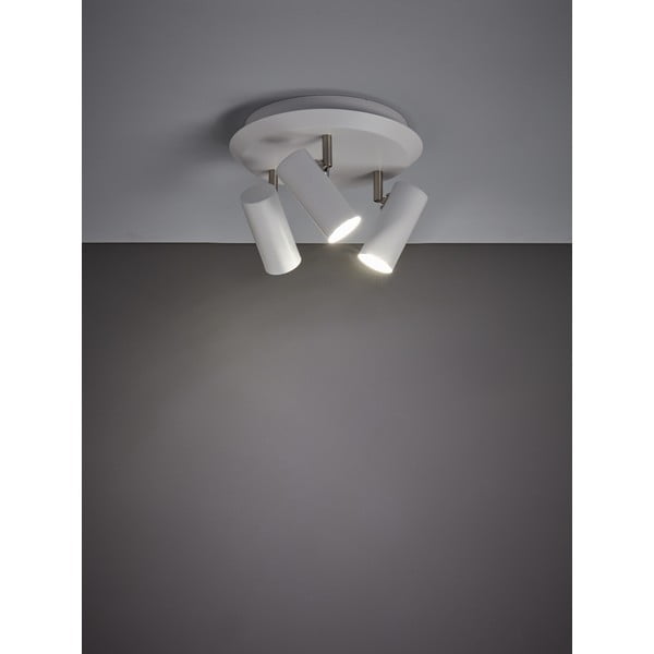 Baltas sieninis šviestuvas "Markslöjd Barcelona Tres-image-1