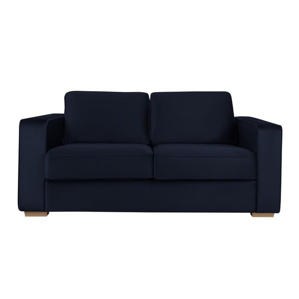 Tamsiai mėlyna dvivietė sofa "Cosmopolitan" dizainas Čikaga