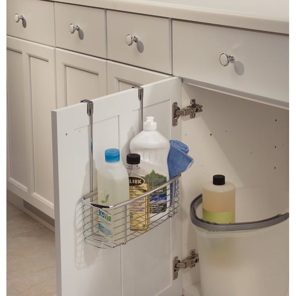 Metalinis krepšelis virtuvės durelėms iDesign Axis Basket-image-1