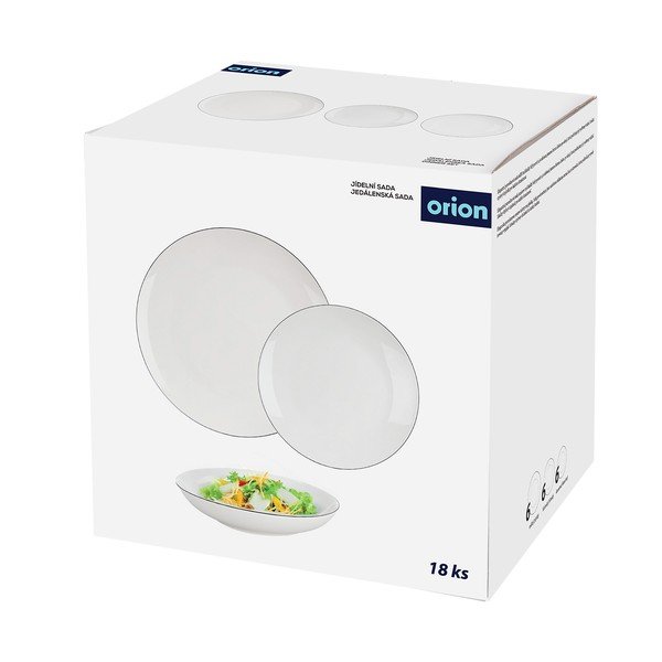 Indų rinkiniai iš Kinijos kaulinio porceliano 18 vnt. Decora – Orion-image-3