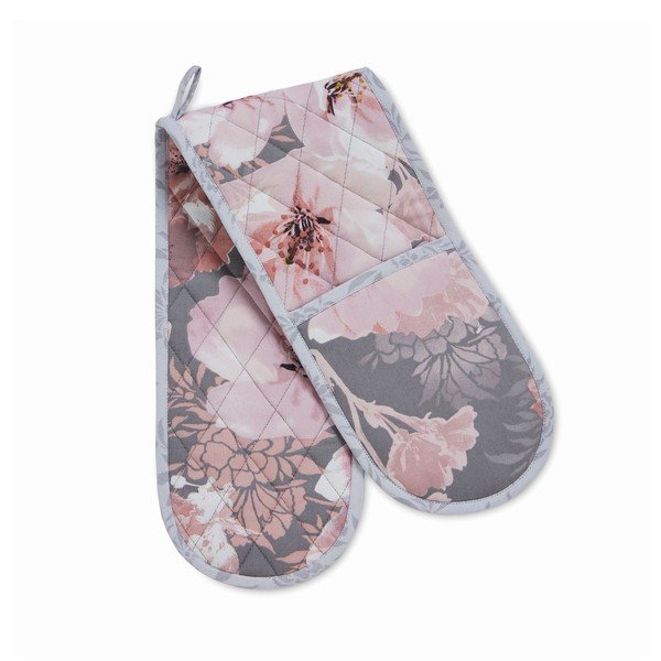Iš medvilnės dvigubos virtuvinės pirštinės Dramatic Floral – Catherine Lansfield-image-1