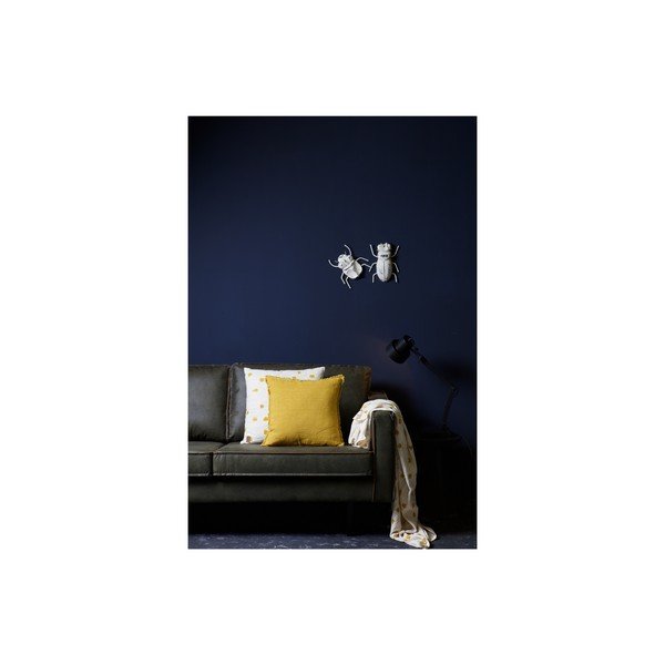 Tamsiai žalia sofa su perdirbtos odos apmušalu BePureHome Rodeo, 190 cm-image-4