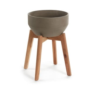 Gėlių vazonas su stovu Kave Home, aukštis 40 cm