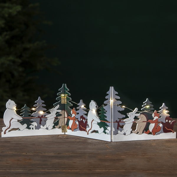 Šviečianti dekoracija su Kalėdų motyvu Forest Friends – Star Trading-image-1