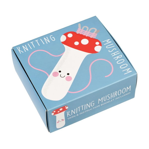 Kūrybinis žaislas Knitting Kit Mushroom – Rex London-image-2