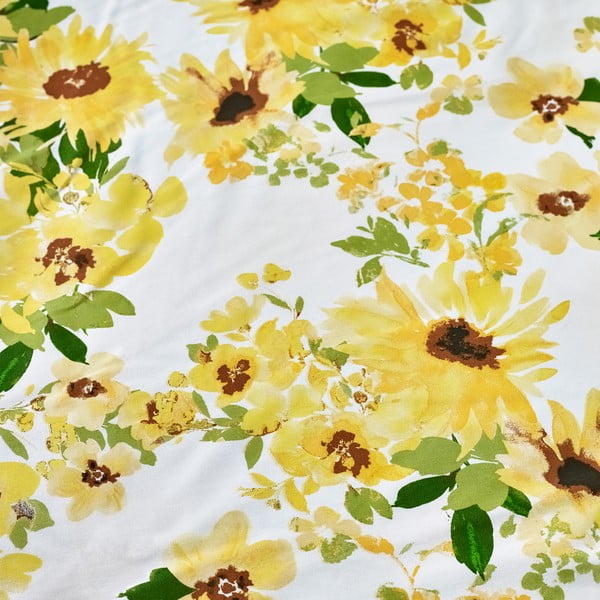 Geltonos spalvos dvigulė/itin ilga patalynė 230x220 cm Sunflowers – Catherine Lansfield-image-4